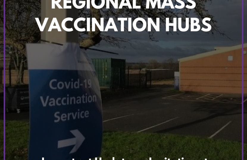 Regional Mass Vaccination Hubs