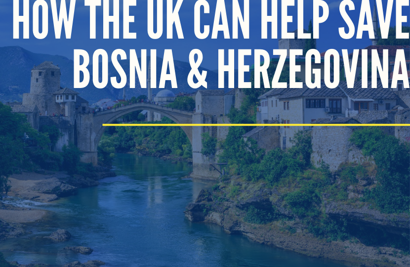 How the UK can help save Bosnia and Herzegovina