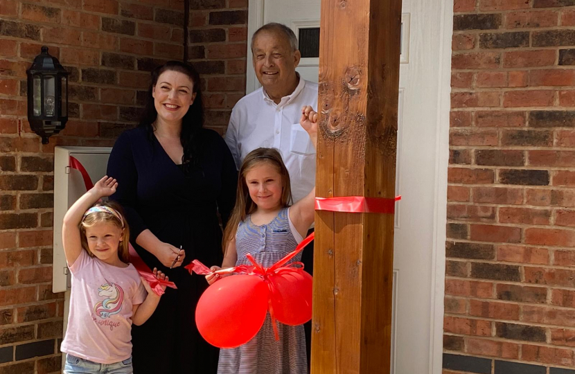 Opening a new home at Hallaton Trust